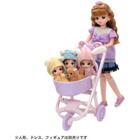 タカラトミー リカちゃん LF−11 みんなでおでかけ3WAY！ベビーカー