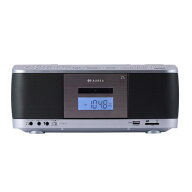 東芝 AX-KCR70(S) CDラジカセ 声くっきり機能搭載 Bluetooth録音対応 シルバー