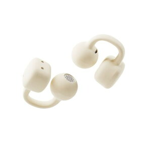 PGA PG-BTE21CF2BE イヤーカフ型 ワイヤレスイヤホン Bluetooth対応 防水対応 ベージュ
