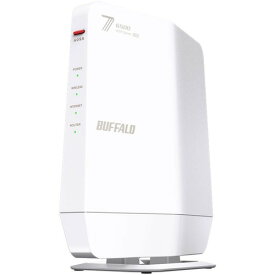 BUFFALO WSR6500BE6PWH Wi-Fi 7(11be)対応デュアルバンドWi-Fiルーター MU-MIMO対応 ビームフォーミング