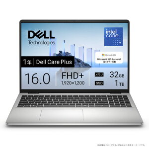 DELL m[gp\R Dell 16 DC16251 ND86-FWM3S[16^ | WUXGA | Core 7 150U | 32GB | 1TB | Windows 11 Home | v`iVo[]