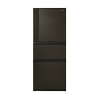 東芝 冷蔵庫 294L 右開き 3ドア 60cm うるおいラップ野菜室 3段冷凍室 GR-Y29SC(KZ) ブラック系
