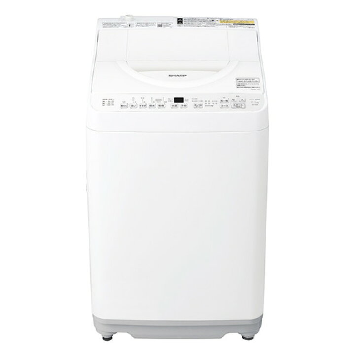 楽天市場】シャープ 縦型洗濯機 洗濯6.5kg 乾燥3.5kg 穴なし槽 ガンコ 