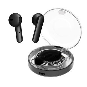 LUCILLA TWS015GBK Ci[C[^SCXCz Bluetooth IPX5Ή USB Type-C[d OtBeBubN