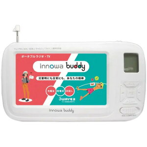 NH Technology BD001 buddy �|�[�^�u�����W�I�ETV innowa 3way�[�d�Ή� LED���C�g���� ���o�C���o�b�e���[�ɂ��Ȃ� �z���C�g