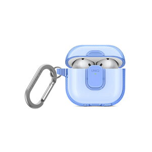 UNIQ UNIQ-AIRPODS(2024)-GLSPCBLU AIRPODS4 TPU�P�[�X UNIQ GLASE PRO �N���A�u���[