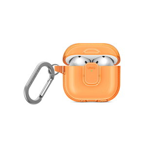 UNIQ UNIQ-AIRPODS(2024)-GLSPGCTR AIRPODS4 TPU�P�[�X UNIQ GLASE PRO �N���A�I�����W