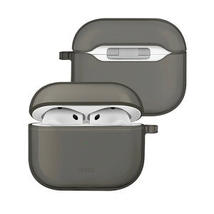 UNIQ UNIQ-AIRPODS(2024)-GLSSMK AIRPODS4 TPU�P�[�X UNIQ GLASE �X���[�N