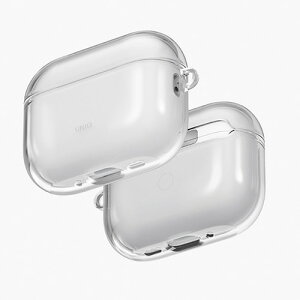 UNIQ UNIQ-AIRPODSPRO3-GLSGCLR AIRPODS PRO 3 TPU�P�[�X UNIQ GLASE �N���A