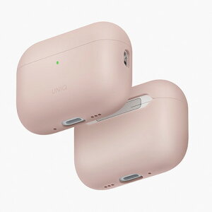 UNIQ UNIQ-AIRPODSPRO3-LINOBLPINK AIRPODS PRO 3 TPU�P�[�X UNIQ LINO �s���N