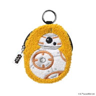 PGA PG-DGP18BB ガジェットポーチ イヤホンや充電ケーブルを収納できる カラビナ付き BB-8