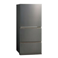AQUA 冷蔵庫 262L 右開き 3ドア 幅60cm 大容量冷凍室 省エネ設計 AQR-S26A(DS) シルバー系