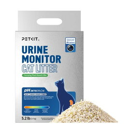 PETKIT PKCL10-2P URINE MONITOR CAT LITTER 尿pH検査猫砂 2袋入り ホワイト