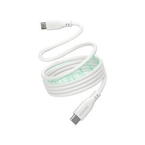 �G���R�� MPA-CCTMGS10WH USB-C �P�[�u�� PD60W USB Type-C to Type-C 1m �z���C�g