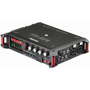 TEAC FR-AV4 �|�[�^�u���t�B�[���h���R�[�_�[ TASCAM 32�r�b�g�t���[�g�^���Ή� �I�[�f�B�I�~�L�T�[���� �u���b�N
