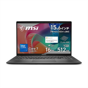 MSI �m�[�gPC Modern 15 F1MX G-5609JP[15.6�^ | �t��HD | Core 7 | 16GB | 512GB | Windows 11 Home | Office�I�v�t | �v���`�i�O���C]
