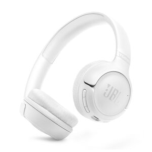 JBL JBLT530BTWHT ���C�����X�w�b�h�z�� 33mm�_�C�i�~�b�N�h���C�o�[���� Bluetooth�Ή� �ʘb�p2�}�C�N���� �z���C�g