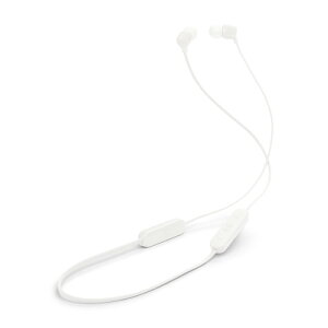 JBL JBLT135BTWHT Bluetooth�C���i�[�C���z�� �J�i���^ IPX4�h�� �}�C�N�t��3�{�^�������R�� �z���C�g