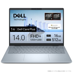 Dell �m�[�gPC 14 Plus DB14255 MCL54-FWM3[14�^ | WUXGA | Ryzen AI 5 | 16GB | 512GB | Windows 11 | Office�I�v�t | �A�C�X�u���[]