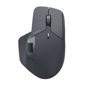 Rapoo MT760L-BK �É� ���C�����X�}�E�X 9�{�^�� Bluetooth�Ή� �ő�4��ڑ��\ Type-C�[�d Windows Mac ChromeOS�Ή� �u���b�N
