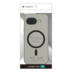 �g���j�e�B TR-PX2610A-SA-CLBK Google Pixel 10a [Silky Armor] �V���L�[�^�b�`�P�[�X �}�b�g�N���A�u���b�N