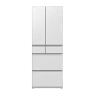 【無料長期保証】日立 冷蔵庫 617L 観音開き 6ドア 幅68.5cm 真空氷温ルーム らくうま高鮮度 R-HZC62Y ホ…