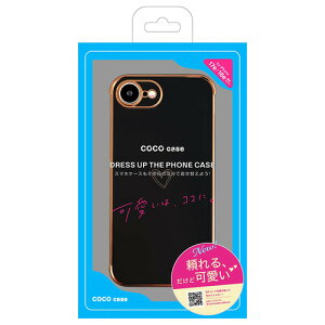 COCO CASE 1716-16E-BLACK iPhone17e�^16e �L�������n�[�g�P�[�X �u���b�N