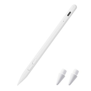 �G���R�� P-TPACSTAP14WH iPad �^�b�`�y�� Goodnotes�A�v���Ή� USB Type-C�}���[�d �X�����m �}�O�l�b�g�z�� �z���C�g