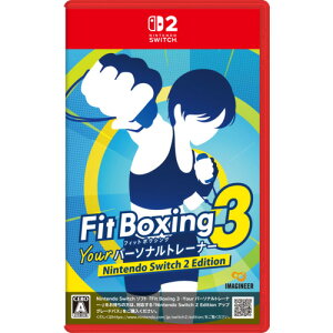 Fit Boxing 3 -Your �p�[�\�i���g���[�i�[ Nintendo Switch 2 Edition �ySwitch2�z NXS-P-BDWK*(��)