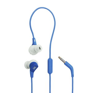 JBL JBLENDURRUN3BLU �L���C���z�� JBL Endurance Run 3 8mm�a�_�C�i�~�b�N�h���C�o�[���� IP65�h���h�o �u���[