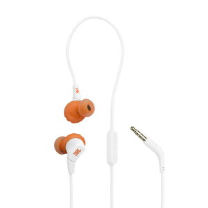JBL JBLENDURRUN3WHT �L���C���z�� JBL Endurance Run 3 8mm�a�_�C�i�~�b�N�h���C�o�[���� IP65�h���h�o �z���C�g