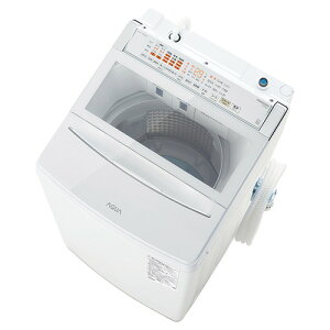 AQUA �S��������@ ��J�� ����9kg �� ��59cm �A�t���E�H�b�V�� �t�̐�܁E�_��܎������� �������R�[�X AQW-VP9B(W) �z���C�g