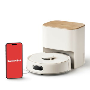 SwitchBot W3004100 ���{�b�g�|���@ K11�{ Pro 12000Pa�̋z���� 4L���p�b�N���ڂ̎����W�o�X�e�[�V���� ���E�ŏ��� �A�C�{���[