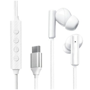 LUCILLA HPNTCLU01WH Type-C�C���z�� �J�i���^ ����a13mm�h���C�o�[���� �m�C�Y�L�����Z�����O DAC�̗p �z���C�g