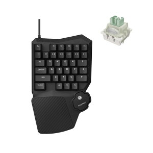 keychron C0HW-H1 �Ў�p�}�O�l�e�B�b�N�X�C�b�`�L�[�{�[�h C0HE 35�L�[ USB�ڑ� N�L�[���[���I�[�o�[ Windows Mac�Ή� �u���b�N