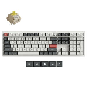 keychron Q6U-P4-US ���C�����X���J�j�J���L�[�{�[�h Q6 Ultra �o�i�i�� �p��z�� �t���L�[�{�[�h �z���C�g