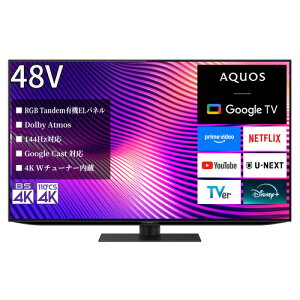 �y���������ۏ؁z�V���[�v 4T-48S9A OLED 48V�^ 4K�L�@EL�e���r AQUOS OLED