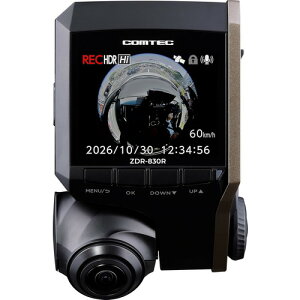 �R���e�b�N ZDR830R 360°�O��1�̓����h���C�u���R��_�� �i�C�g�r�W�����@�\���� �^�]�x���@�\�E���ԊĎ��@�\�EGPS�x��@�\����