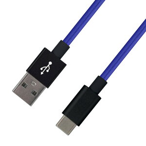 Protostar CBTCA06BL USB Type-C to A���ϋv���x�P�[�u�� �d���i�C�����̗p �����x���g�t 0.6m �u���[