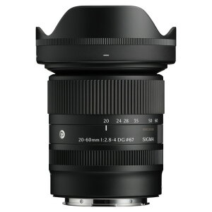 SIGMA 20-60mm F2.8-4 DG L �~���[���X�p���������Y ���L�p20mm����W����60mm�܂ŃJ�o�[ �J��F�l2.8���� L�}�E���g �u���b�N