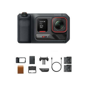 Insta360 CINSBBGA-ACEPRO2141 Ace Pro 2 �|�P�b�g�v�����^�[�L�b�g 1/1.3�C���`8K�Z���T�[���� Bluetooth�ڑ� �u���b�N