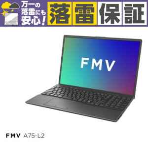 �y�����ۏ؃Z�b�g�z�x�m�� �m�[�gPC FMV Note A FMVA75L2BA[16�^ | WUXGA | Ryzen 7 | 16GB | 512GB | Windows 11 Home | Office�I�v�t | �u���C�g�u���b�N]
