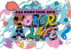 即納 DVD AAA DOME TOUR LIFE COLOR 2018 A 超人気 専門店