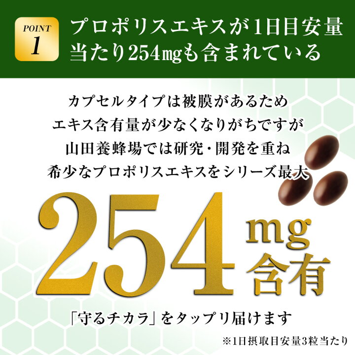 楽天市場】【山田養蜂場】【送料無料】プロポリス300 得用600球 