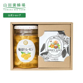 【山田養蜂場】はちみつ紅茶のレモンティーセット 輪切りレモンはちみつ漬 ＜420g＞ 1本、HONEY LOVEはちみつ紅茶 ＜2g＞ 5包 (ティーバッグタイプ) 蜂蜜紅茶 紅茶 ティーバッグ おしゃれ 詰め合わせ ギフト プレゼント 贈り物 手土産 お中元