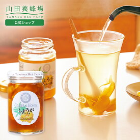 【山田養蜂場】 しょうがはちみつ漬 450g はちみつ 百花蜂蜜 果実漬け 生姜 ショウガ ジンジャー 国産 食べ物 食品 飲み物 ドリンク ジュース ジンジャーエール 料理 隠し味 健康 父 母 夫 妻 両親 お取り寄せグルメ ギフト 贈答 プレゼント 誕生日 お歳暮