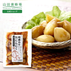 【山田養蜂場】蜂蜜みそ旨にんにく 1袋(100g) ギフト プレゼント 食べ物 食品 はちみつ 健康 人気 健康 お歳暮