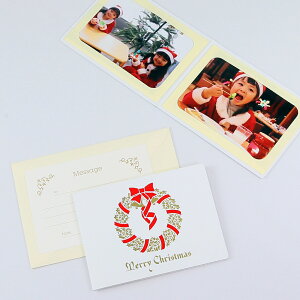 y[p[ tHgt[ ʐ^䎆 NX}X Merry Christmas/[X 2LTCY i127×178mmj 2ʃR zCg