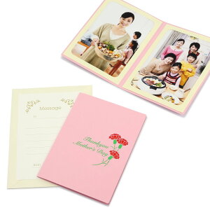 y[p[ tHgt[ ʐ^䎆 Mother's Day/J[l[V LTCY i89×127mmj 2ʃ^e sN