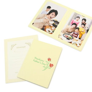 y[p[ tHgt[ ʐ^䎆 ̓ Mtg Father's Day/Ԃ΂ 2LTCY i127×178mmj 2ʃ^e N[